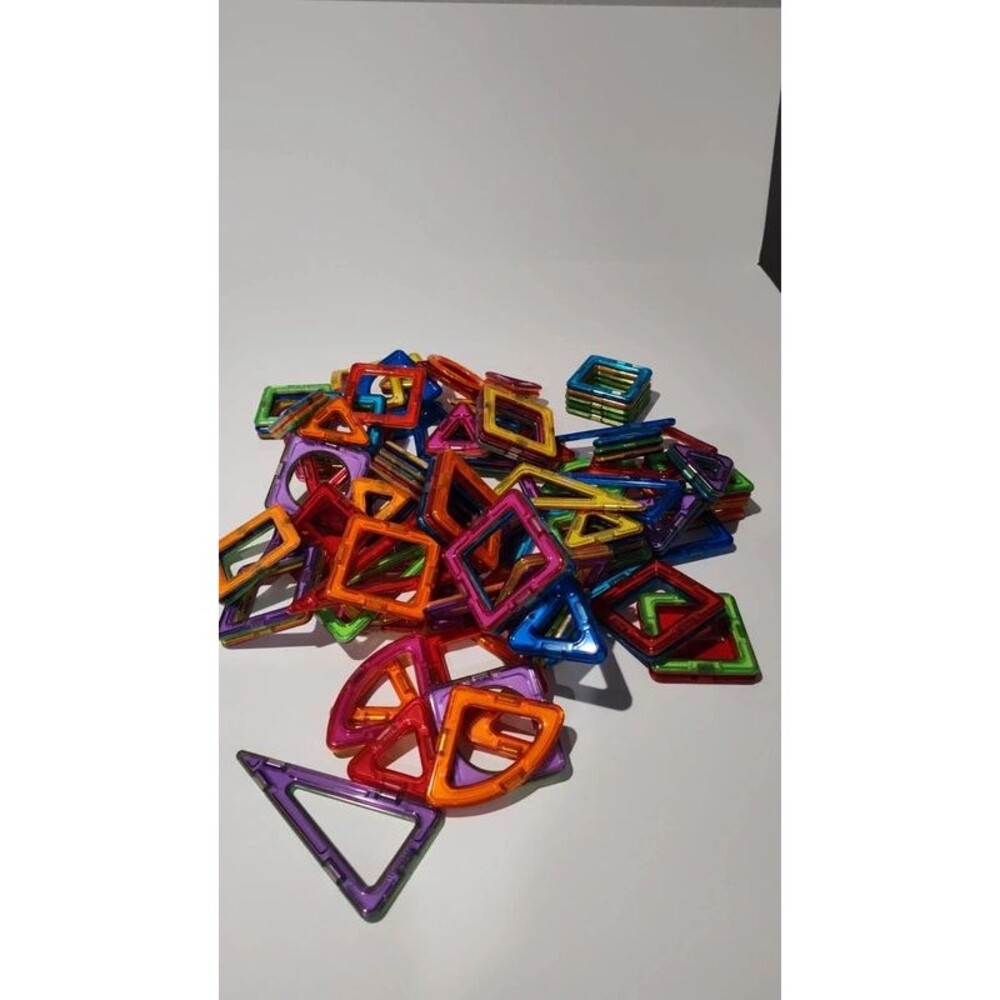Magformers Discovery Construction magnetic magnet tiles geometric shapes 116pcs